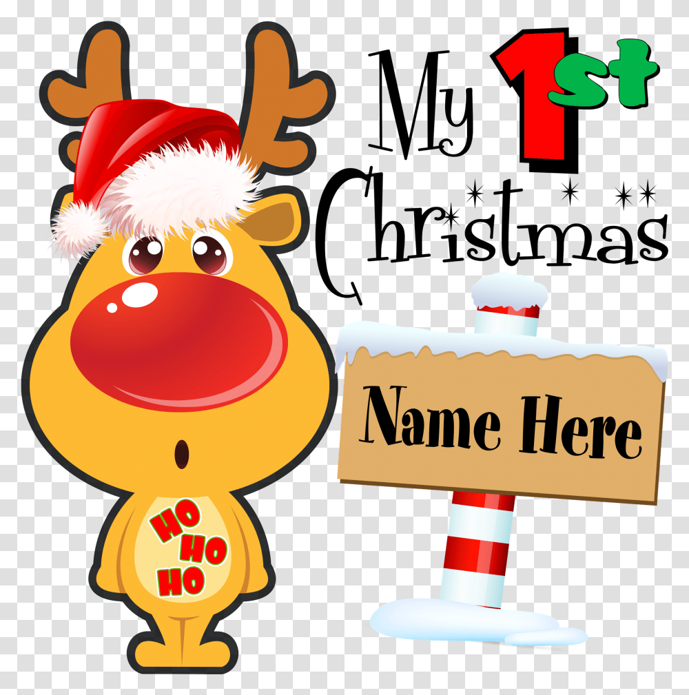 My First Christmas, Number, Alphabet Transparent Png