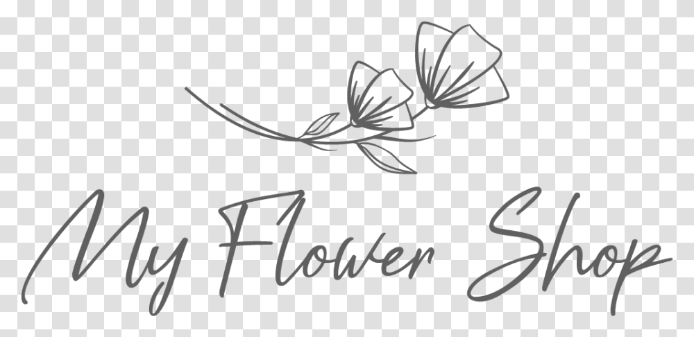 My Flower Shop Famous Flower Shop Logo, Floral Design Transparent Png
