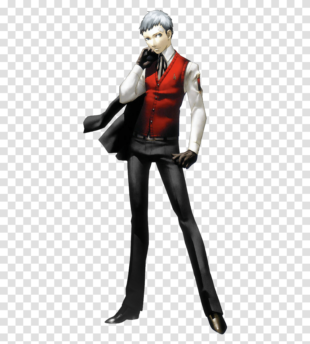 My Friend Said Akihiko Looked Like Anime Colonel Sanders Akihiko Sanada, Clothing, Suit, Overcoat, Person Transparent Png