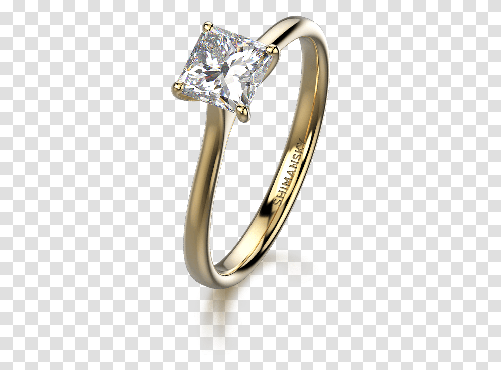 My Girl Solitaire Ring 18k Yellow Gold Pre Engagement Ring, Jewelry, Accessories, Accessory, Weapon Transparent Png
