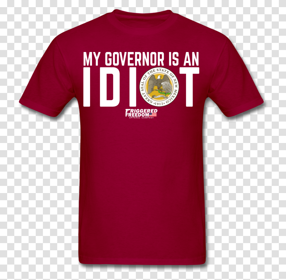 My Governor Is An Idiot New Mexico Men's T Shirt Enzo Ferrari Museum, Clothing, Apparel, T-Shirt, Sleeve Transparent Png
