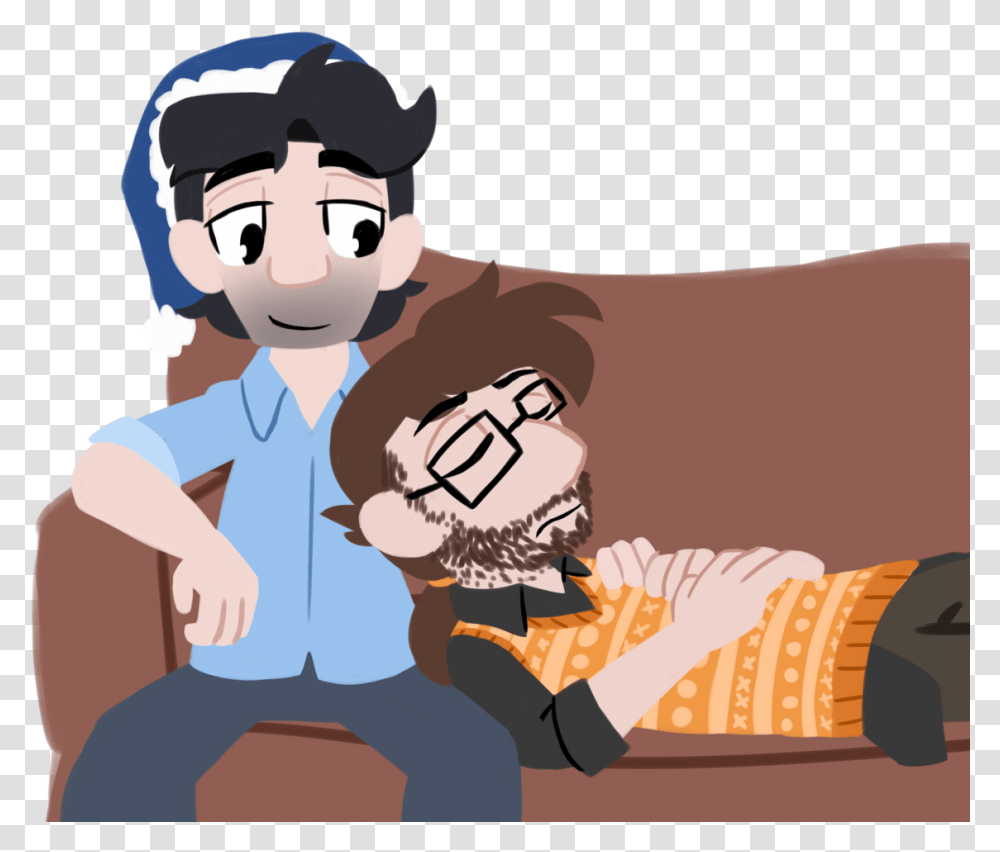 My Half Life Secret Santa Gift For Hevboundwho Wanted Cartoon, Person, Human, Cushion, Furniture Transparent Png