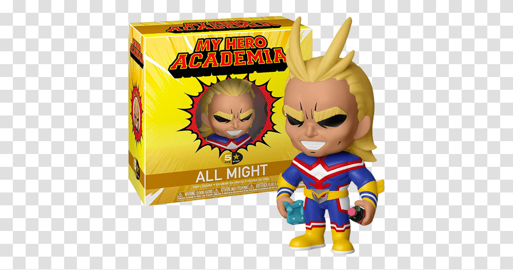 My Hero Academia 5 Star All Might Funko 5 Star My Hero Academia All Might, Person, Human, Meal, Food Transparent Png