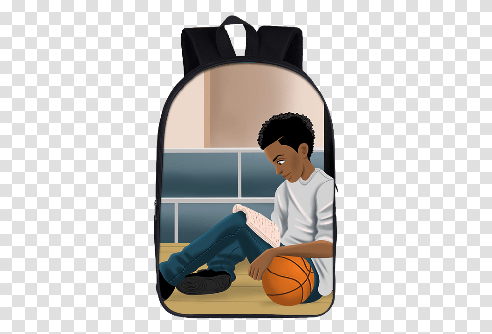 My Hero Academia Backpack, Person, Sitting, Dating, Reading Transparent Png