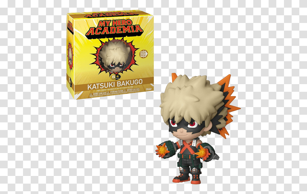 My Hero Academia Enter The Katsuki Bakugo - Iron Vault Funko 5 Star My Hero Academia, Bird, Animal, Sweets, Food Transparent Png