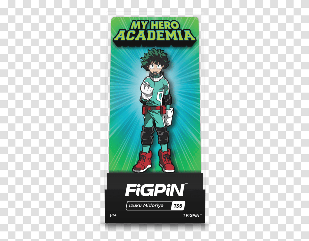 My Hero Academia Figpin, Poster, Advertisement, Electronics, Person Transparent Png