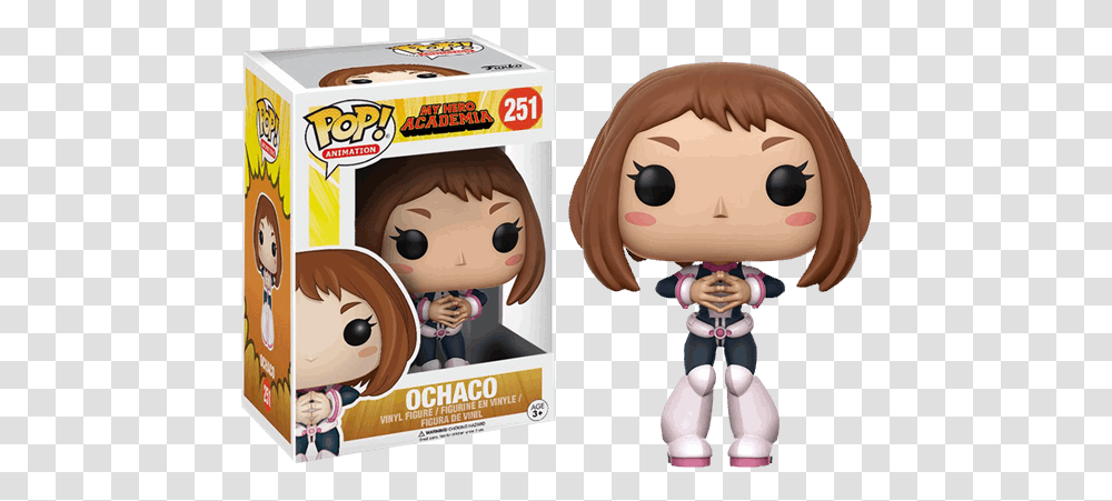 My Hero Academia Funko Pop, Toy, Person, Human, Robot Transparent Png