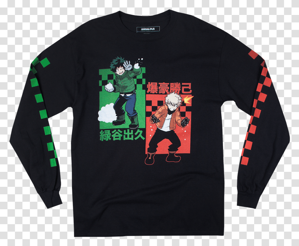 My Hero Academia Long Sleeved T Shirt, Apparel, Person, Human Transparent Png
