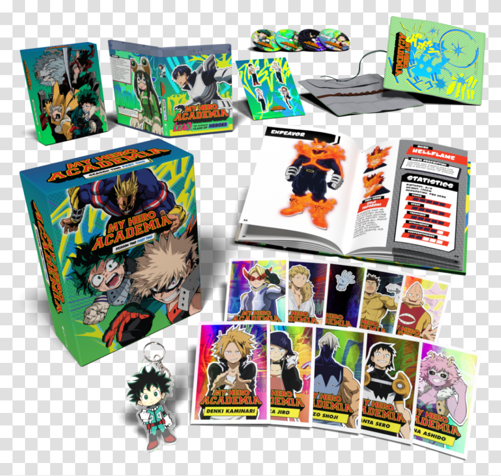 My Hero Academia Season 2 Part 2 Limited Edition, Person, Human, Advertisement, Poster Transparent Png