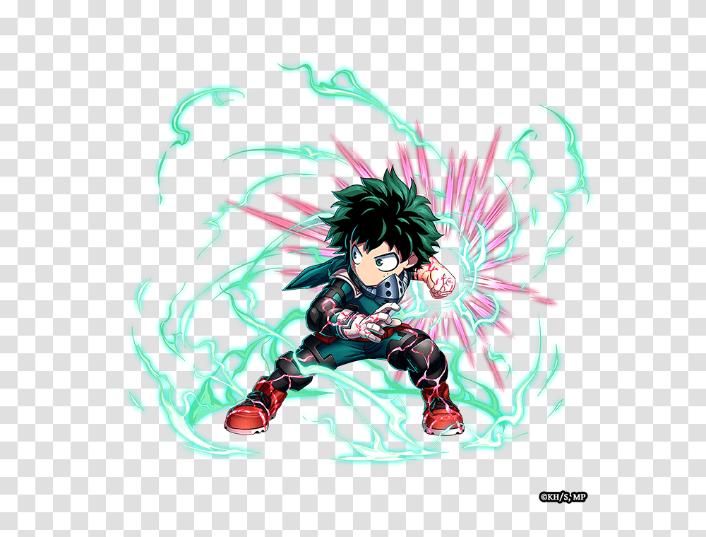 My Hero Academia Smashes Into Brave Frontier, Manga, Comics, Book Transparent Png