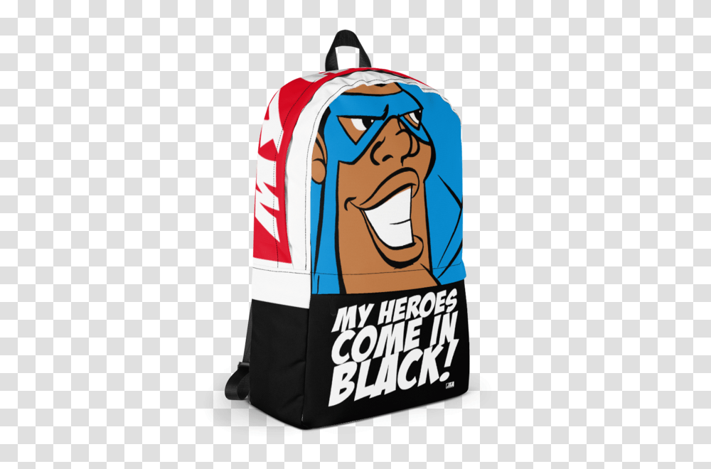 My Heroes All Over Backpack My Hero Tees, Bag, Label, PEZ Dispenser Transparent Png