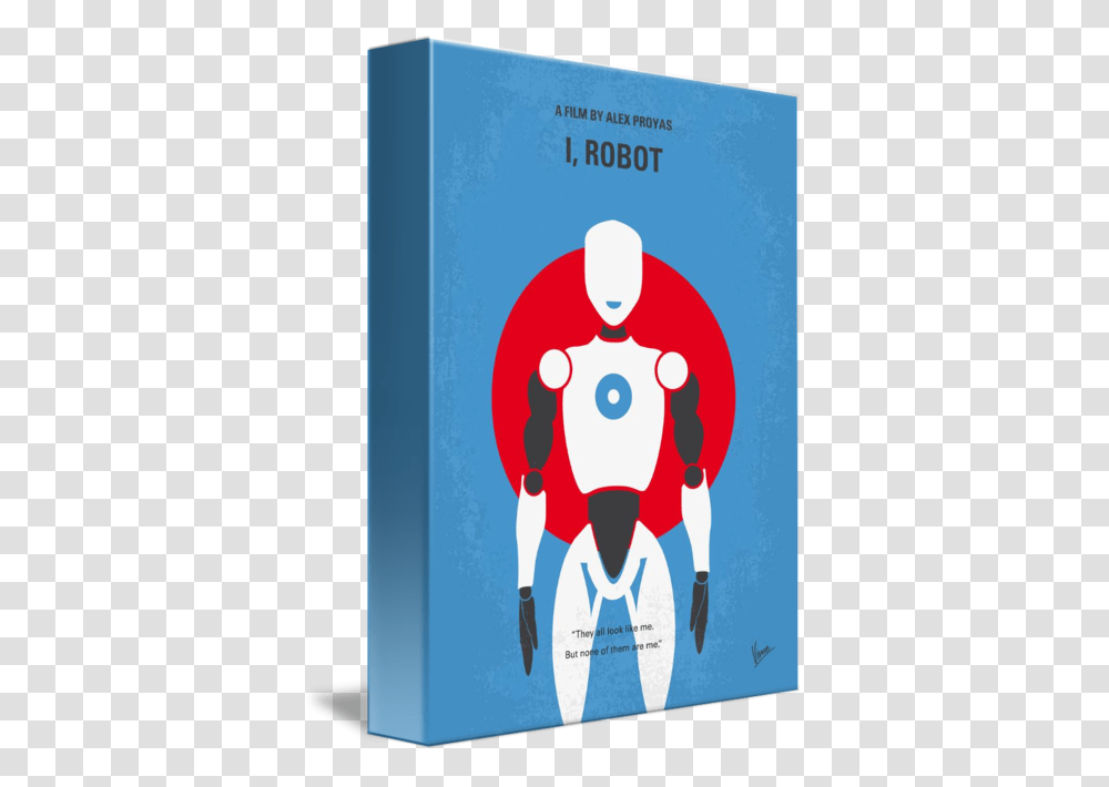 My I Robot Minimal Movie Poster, Advertisement, Label Transparent Png
