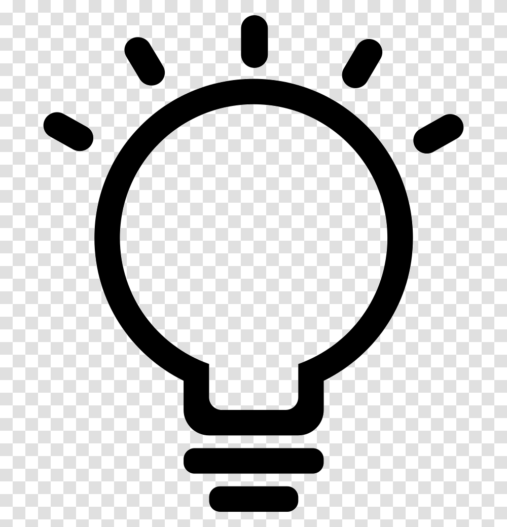 My Idea Icon Free Download, Light, Lightbulb, Footprint Transparent Png