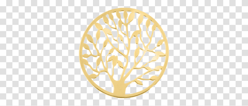 My Imenso Tree Of Life Gold Clipart, Rug, Symbol, Wax Seal, Jewelry Transparent Png