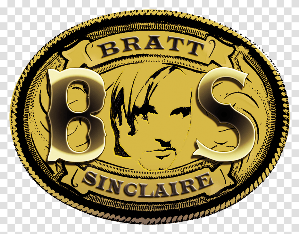 My Instagram Name Tag - Bratt Sinclaire Official Emblem, Symbol, Logo, Trademark, Gold Transparent Png