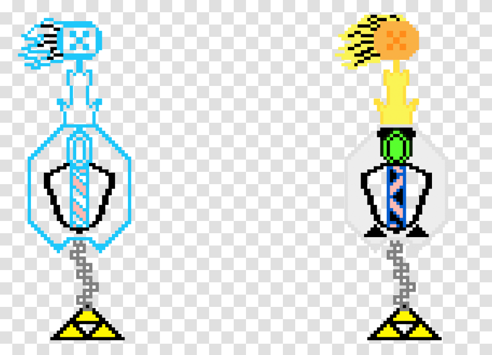 My Keyblade Pixel Art Maker, Cross, Super Mario Transparent Png