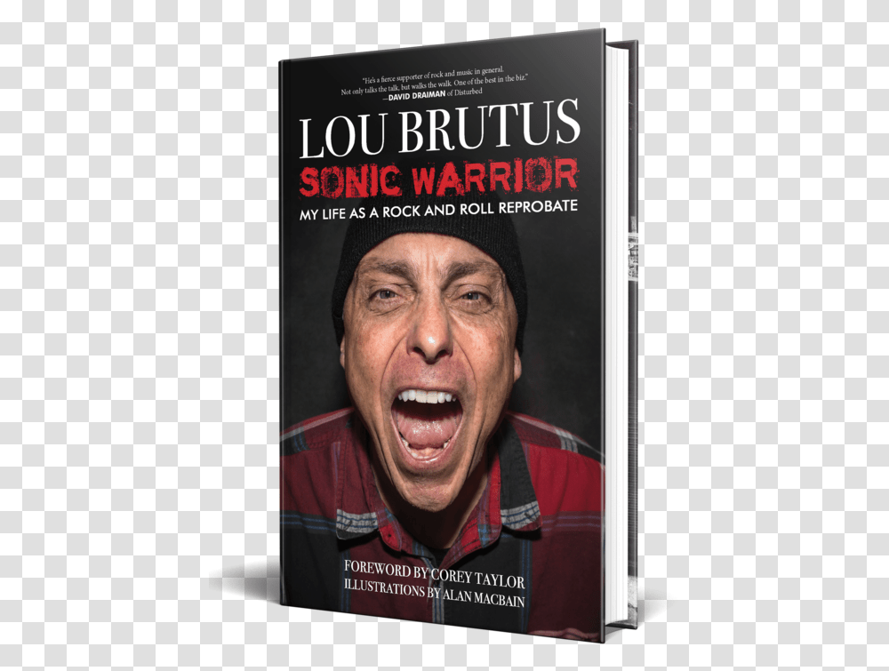 My Life As Rock And Roll Reprobate Signed Preorder Lou Brutus, Person, Face, Magazine, Interior Design Transparent Png