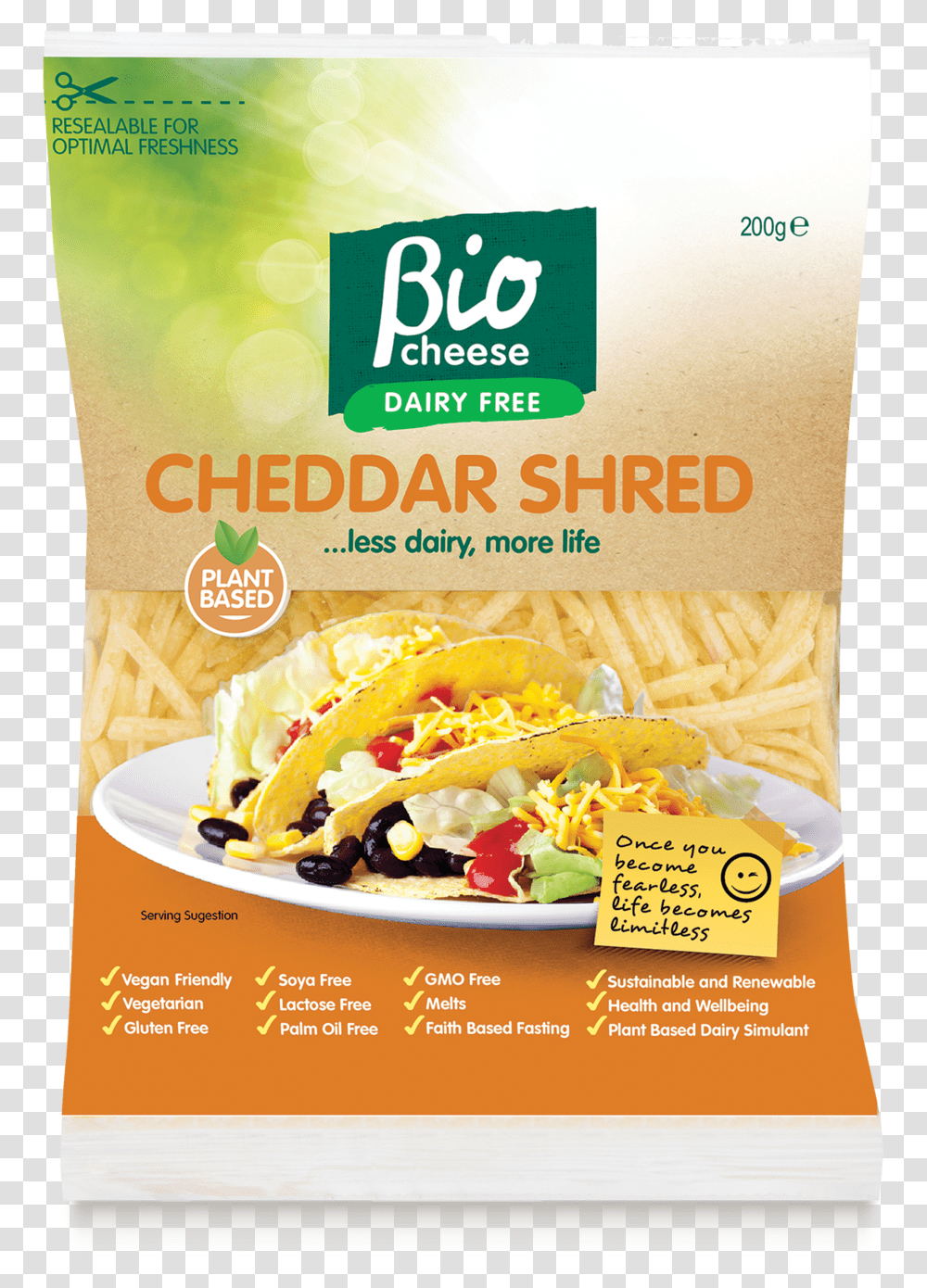 My Life Shredded Cheese Cheddar 200g Download, Food, Advertisement, Taco, Poster Transparent Png
