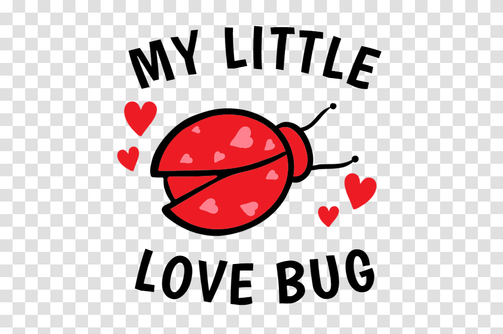 My Little Love Bug Udesign Demo T Shirt Design Software, Heart, Bowl, Dynamite, Bomb Transparent Png