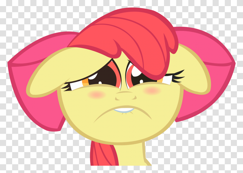 My Little Pony Apple Bloom Sad Face Cartoon My Little Pony Apple Bloom Sad, Graphics, Sunglasses, Drawing, Photography Transparent Png