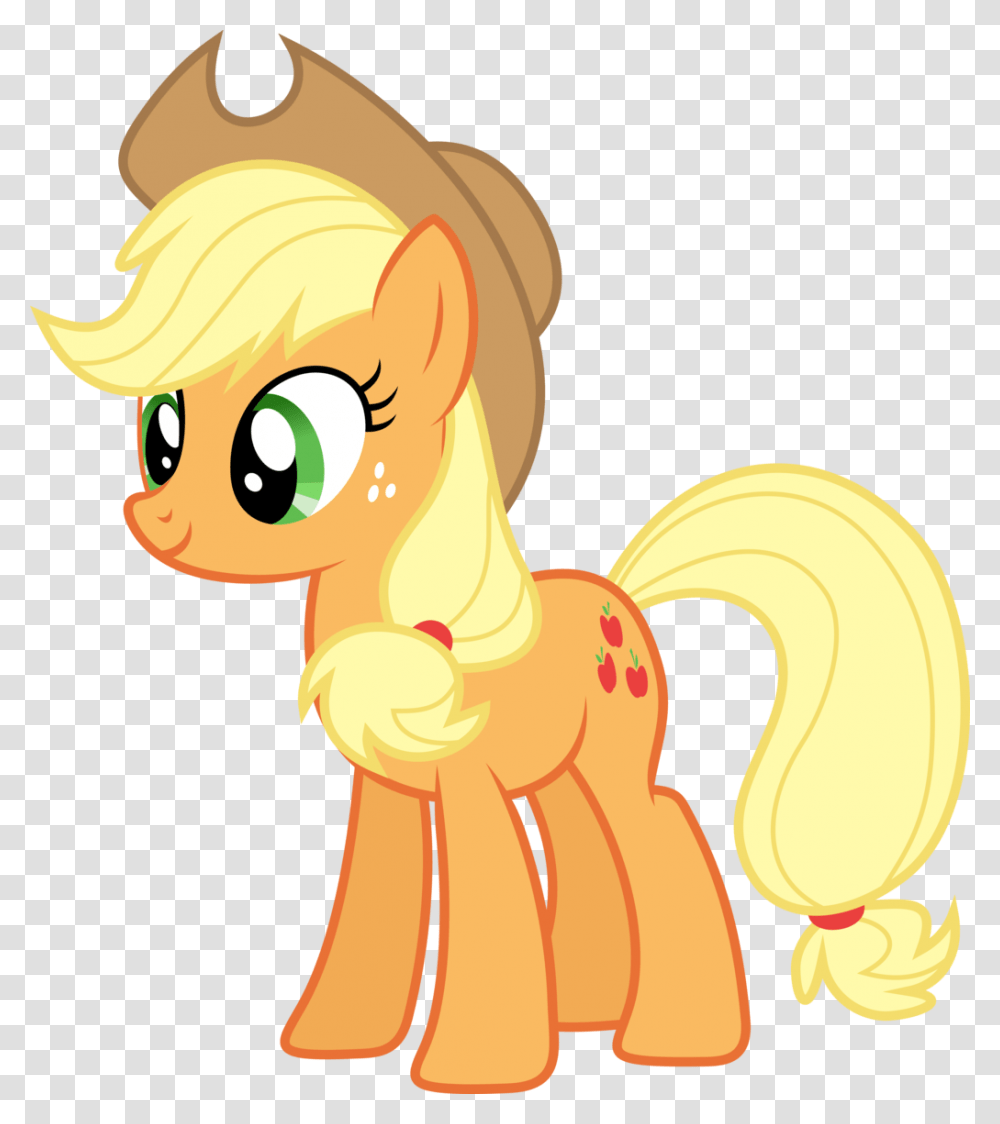 My Little Pony Applejack, Plant, Fruit, Food, Banana Transparent Png