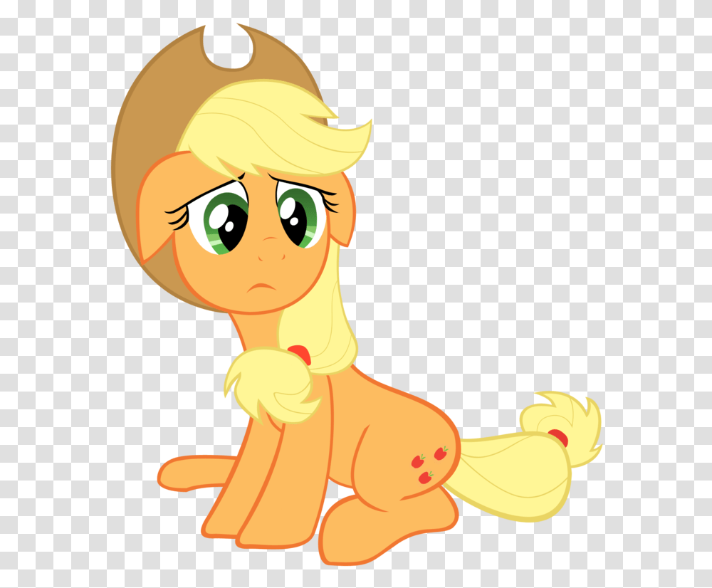 My Little Pony Applejack Sad Applejack Sad, Toy, Outdoors, Food, Female Transparent Png