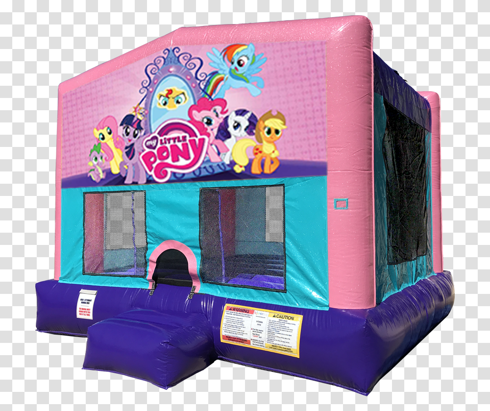 My Little Pony Bouncer Under The Sea Bounce House, Inflatable Transparent Png