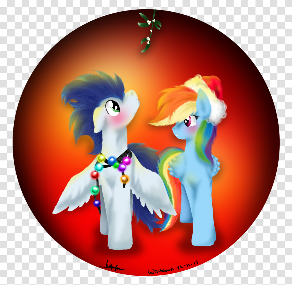 My Little Pony Christmas Rainbow, Pattern, Modern Art Transparent Png