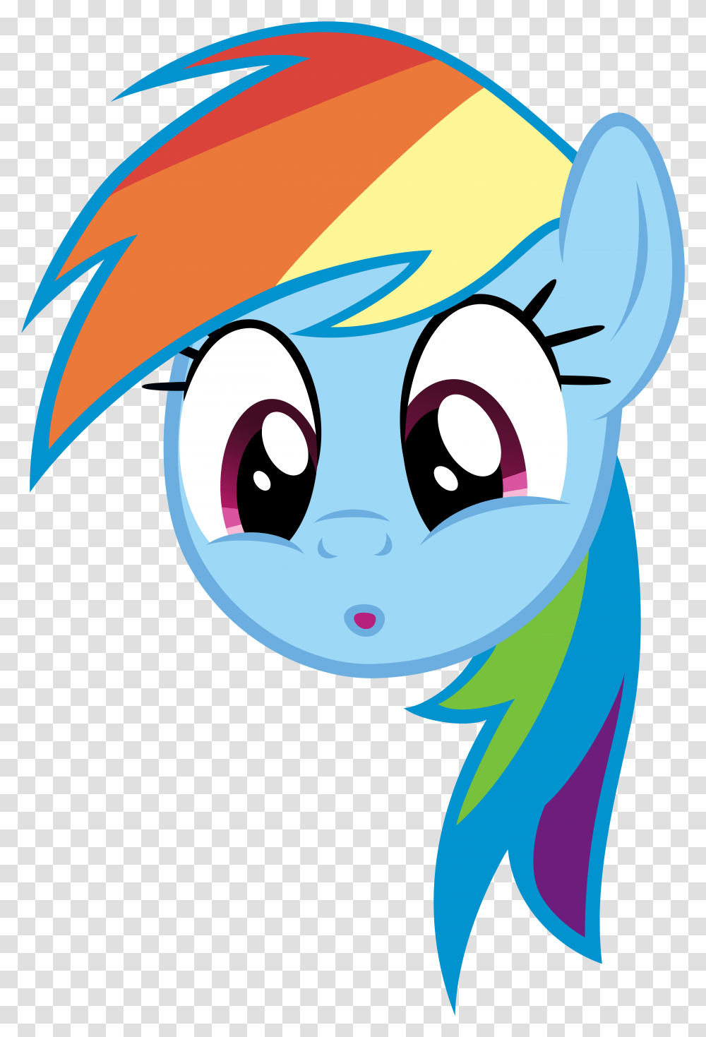 My Little Pony Clipart Face Mlp Rainbow Dash And Daring Do, Glasses, Accessories, Accessory Transparent Png