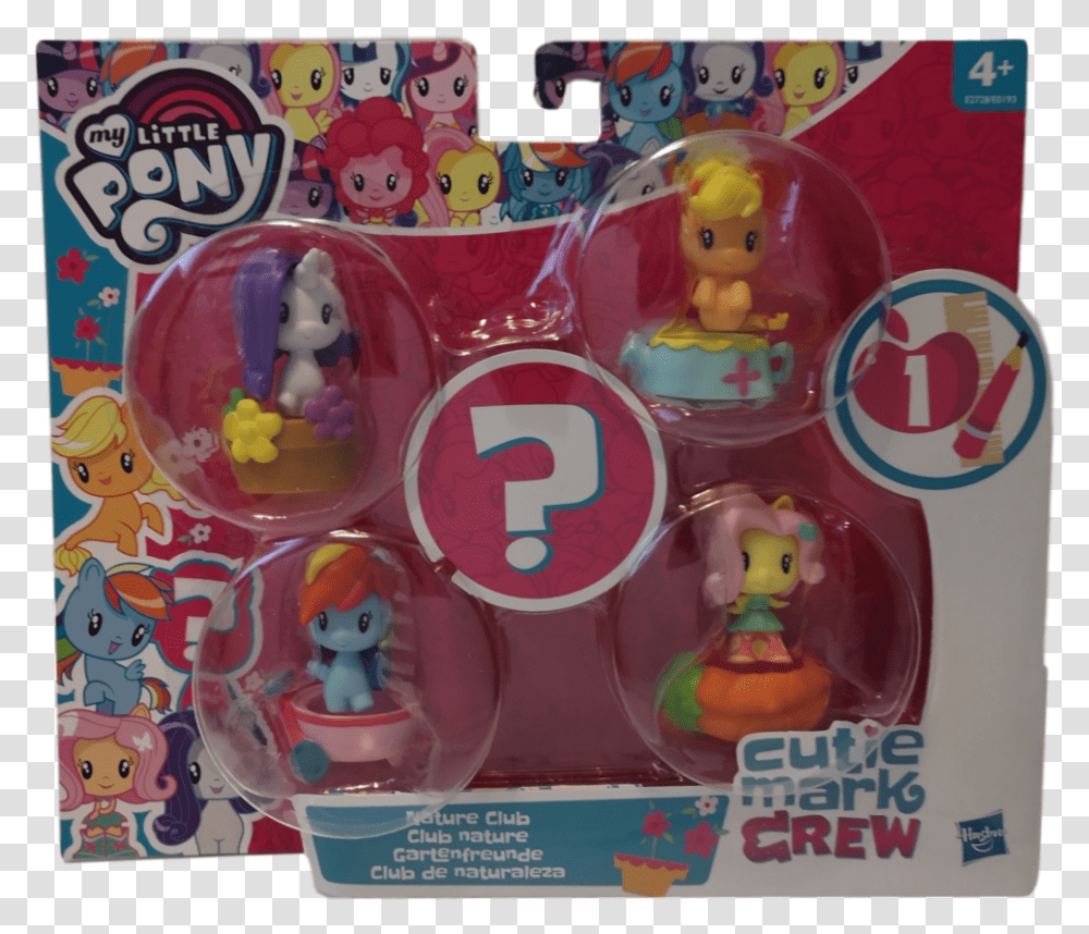 My Little Pony Cutie Mark Crew, Toy, Figurine, Doll Transparent Png