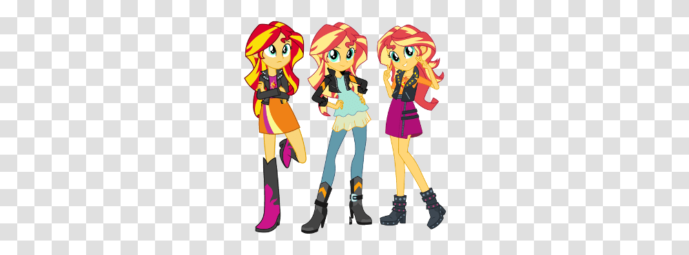 My Little Pony Equestria Girls Sunset Shimmer Characters, Person, Human, People, Comics Transparent Png