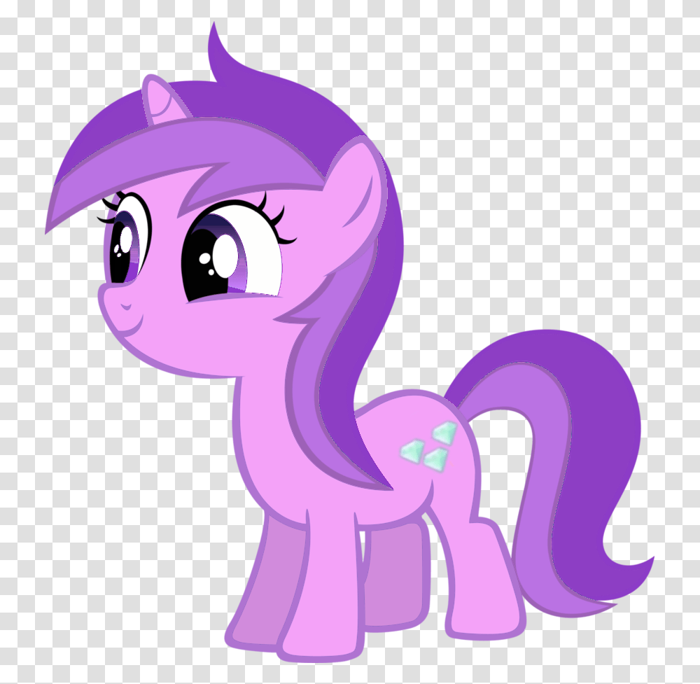My Little Pony Filly Amethyst Star, Dragon, Purple, Animal Transparent Png