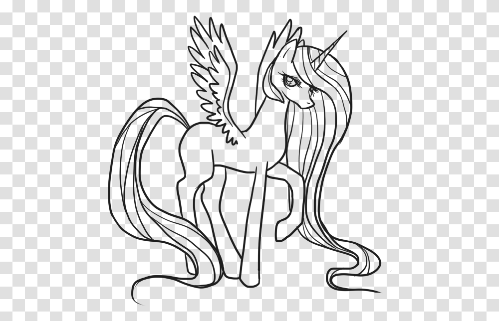 My Little Pony Fluttershy Coloring Pages Mlp Coloring Pages, Dragon Transparent Png