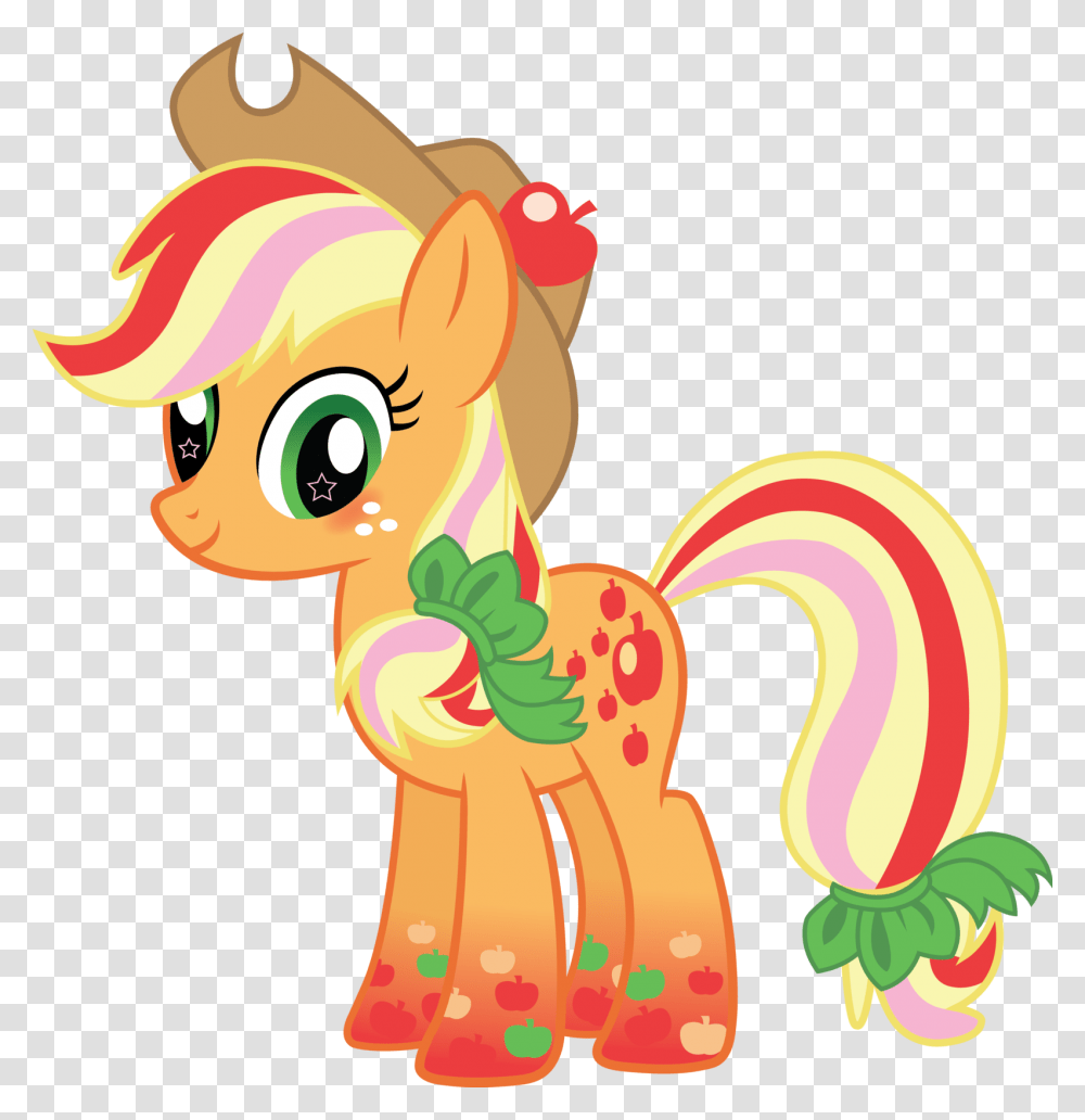 My Little Pony Fluttershy My Little Pony Applejack Power, Dragon, Toy Transparent Png