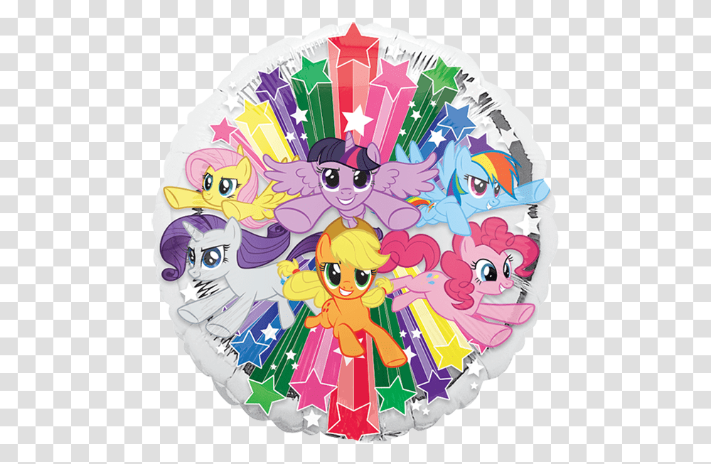 My Little Pony Foil Balloon, Doodle, Drawing Transparent Png