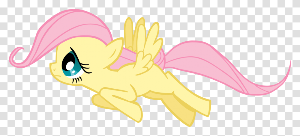 My Little Pony Friendship Is Magic Fluttershy Filly Mlp Filly Fluttershy Vector, Gold, Animal Transparent Png