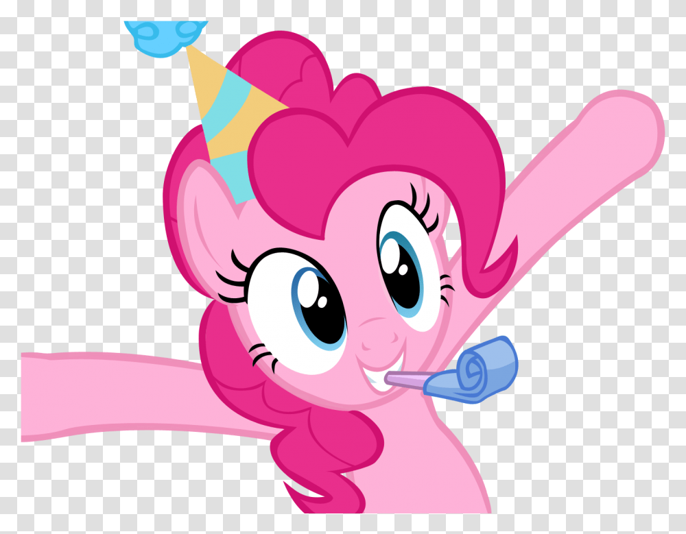 My Little Pony Happy Birthday Pinkie Pie, Animal, Invertebrate Transparent Png