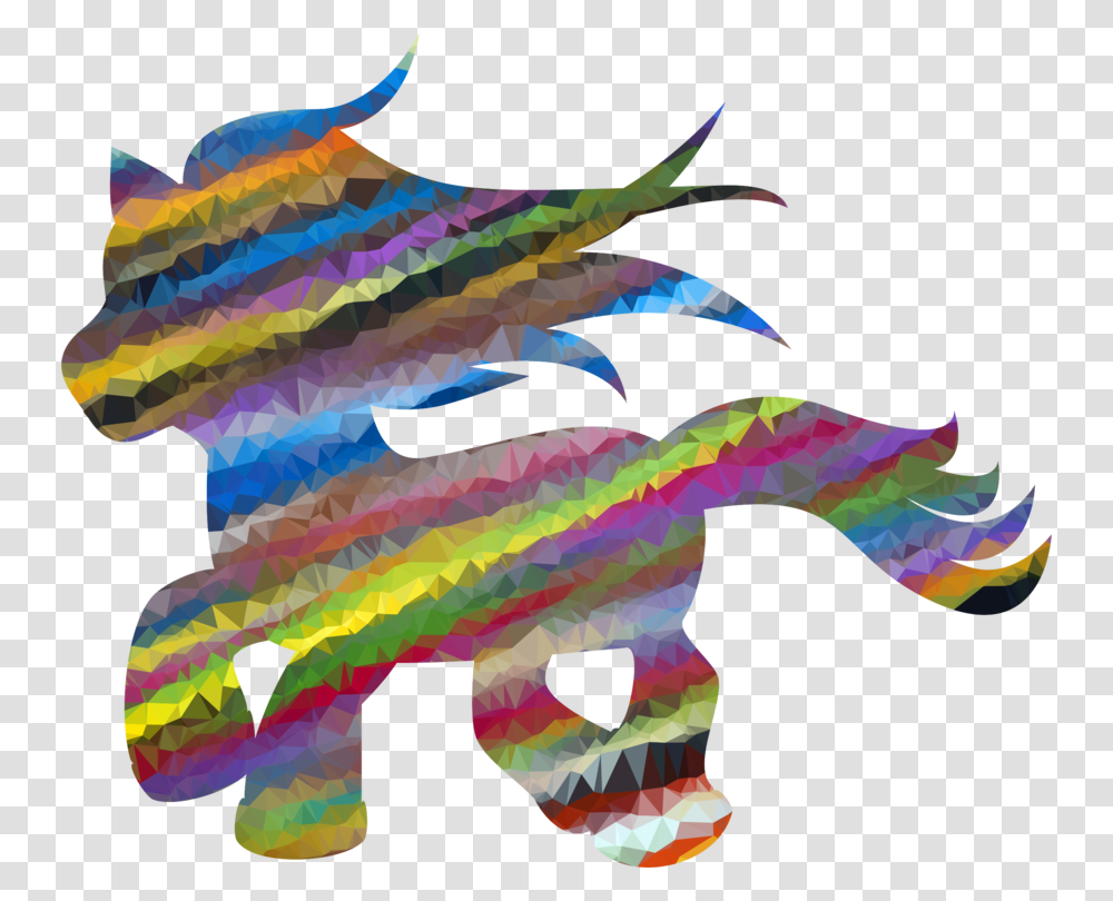 My Little Pony Horse Rainbow Dash Silhouette, Flag, Animal, Fish Transparent Png