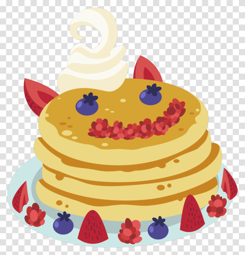 My Little Pony Pancake Cutie Mark, Birthday Cake, Dessert, Food, Bread Transparent Png
