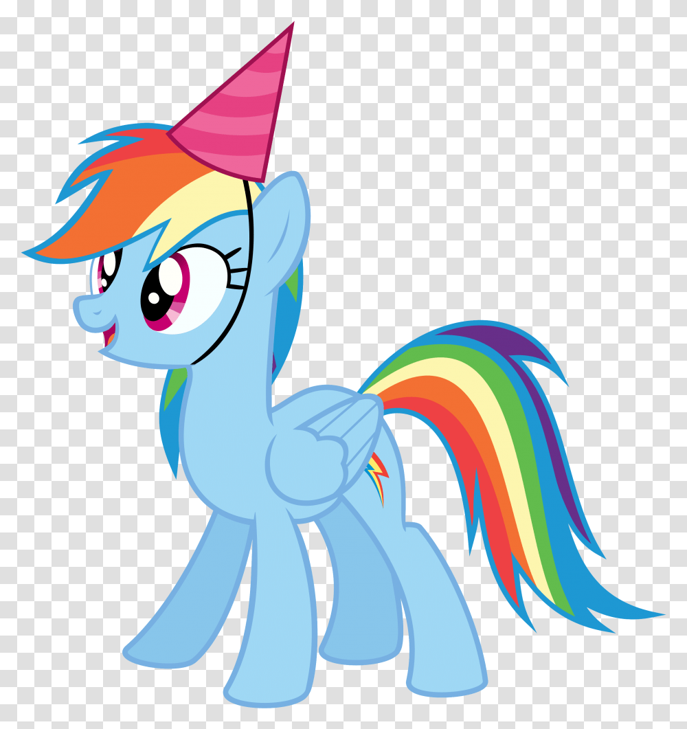 My Little Pony Party Clipart Download My Little Pony Birthday Clipart, Apparel, Party Hat, Toy Transparent Png