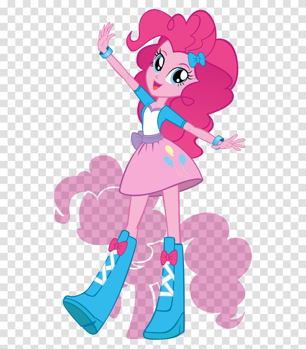 My Little Pony Pinkie Pie Human, Purple, Girl Transparent Png