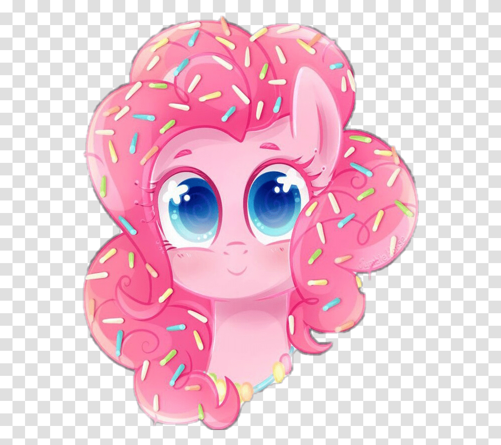 My Little Pony Pinkie Pie My Little Pony Kawaii, Purple, Sweets, Food, Confectionery Transparent Png