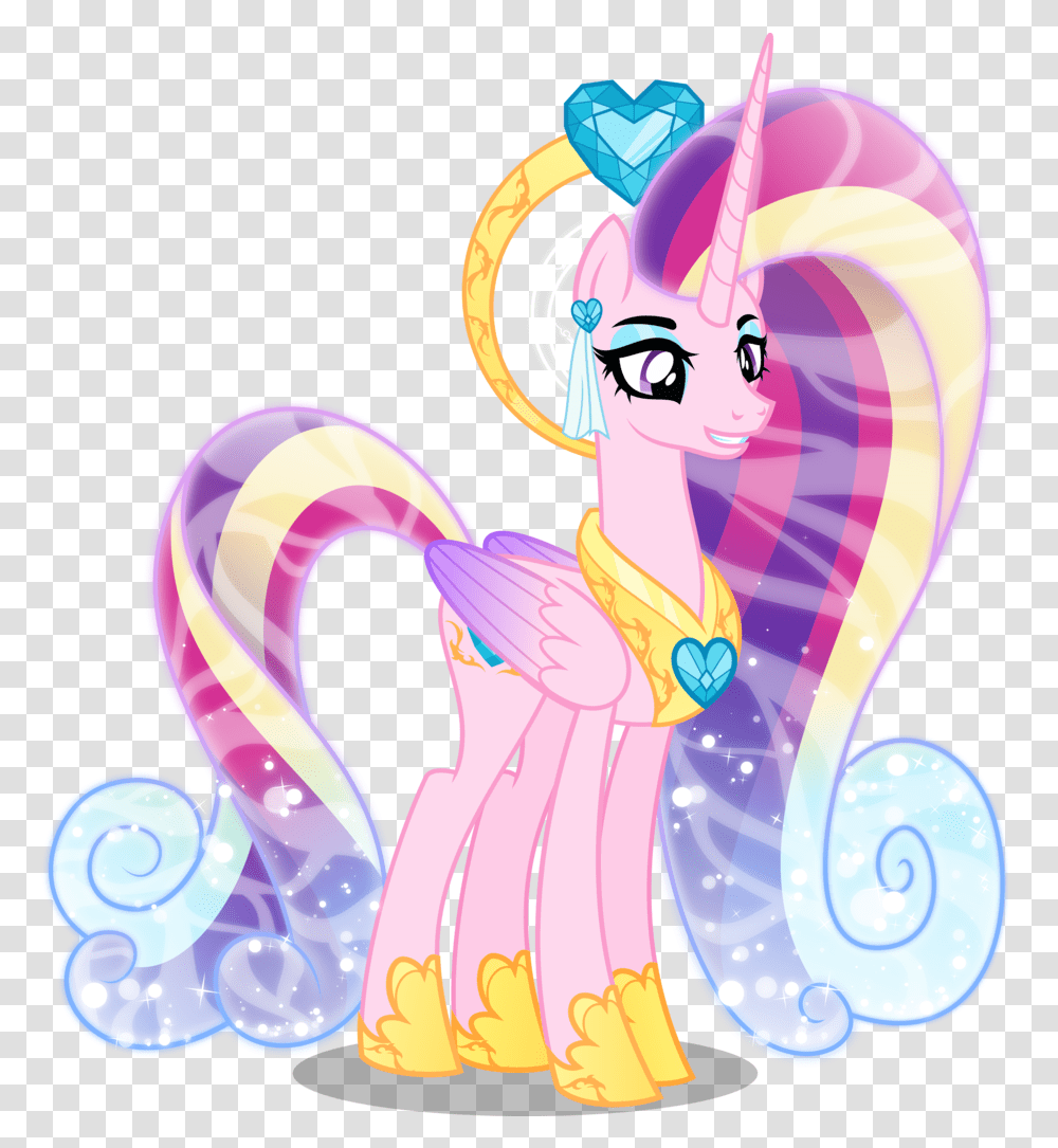 My Little Pony Queen Cadence, Graphics, Art, Purple, Ear Transparent Png