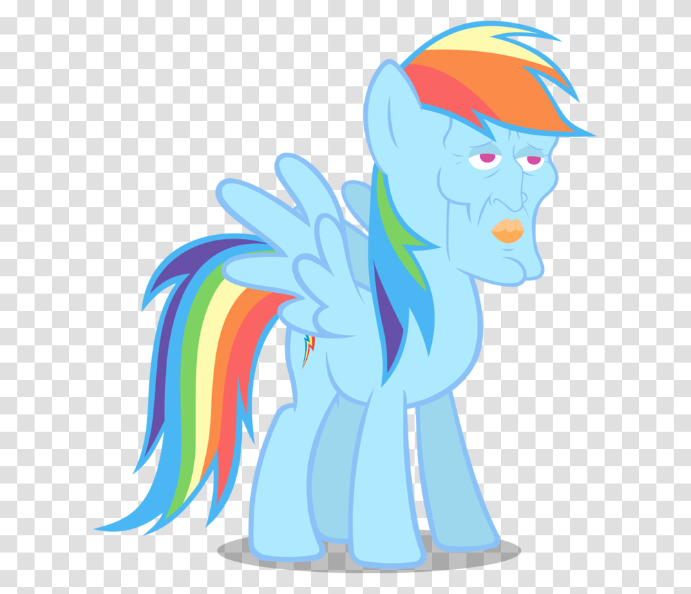 My Little Pony Rainbow Dash Happy, Drawing, Light Transparent Png
