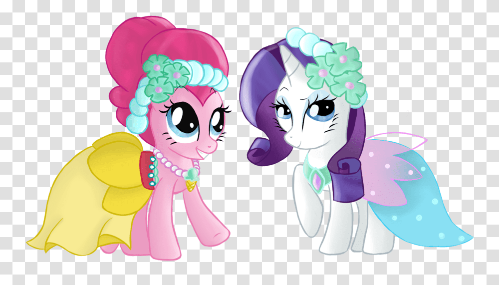 My Little Pony Rarity And Pinkie Pie, Toy, Doodle Transparent Png