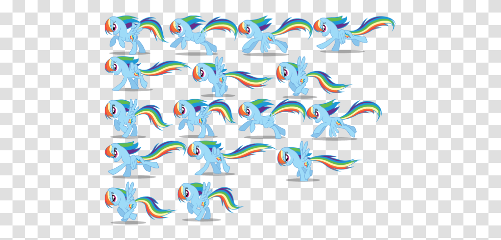 My Little Pony Run Cycle, Pattern, Nature Transparent Png