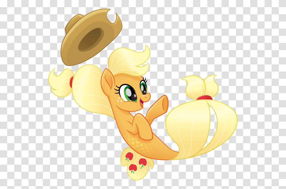 My Little Pony The Movie Applejack, Toy, Animal, Food, Gold Transparent Png