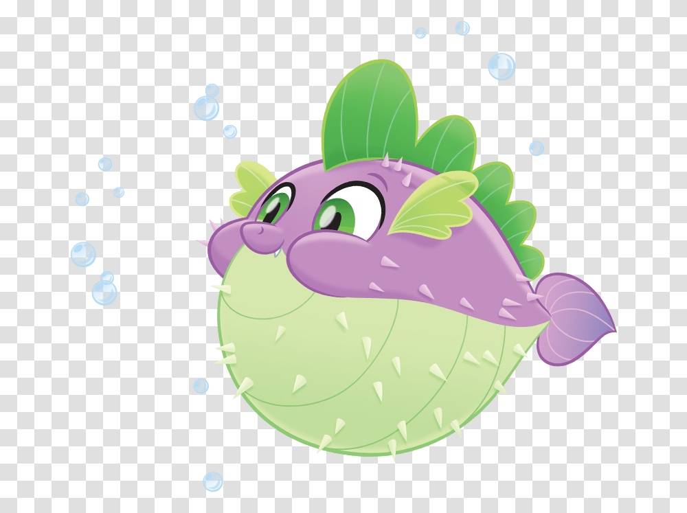My Little Pony The Movie Puffer Fish Spike, Plant, Floral Design Transparent Png