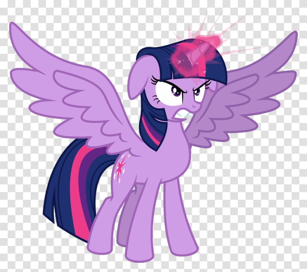 My Little Pony Twilight Sparkle Angry, Angel, Archangel, Toy Transparent Png