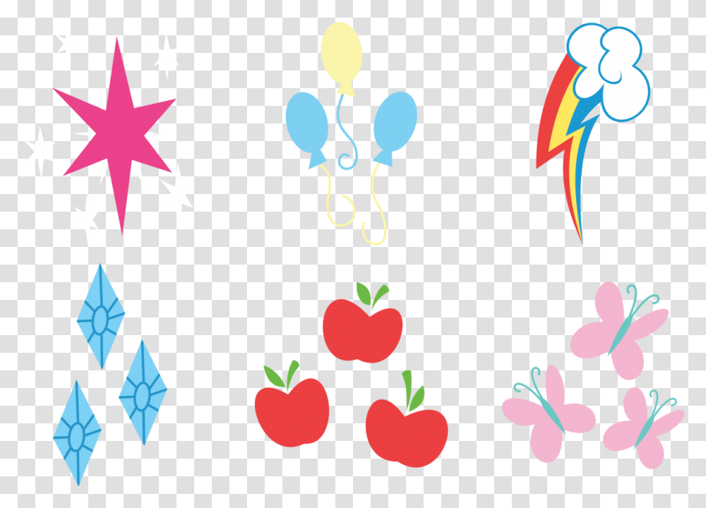 My Little Pony Twilight Sparkle Cutie Mark, Plant, Fruit, Food Transparent Png